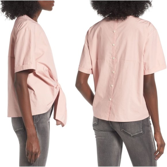 BP. Tie Front Blouse - Picture 2 of 8